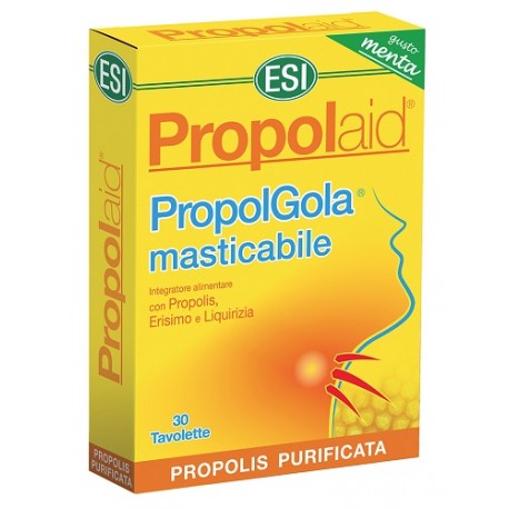 PROPOLAID PROPOLGOLA MENTA 30 TAVOLETTE MASTICABILI