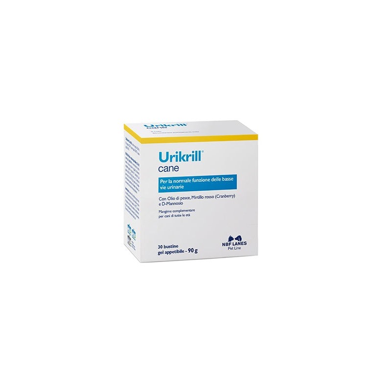 URIKRILL CANE 30 BUSTINE 3 G - GEL APPETIBILE - Farmacia Fornari