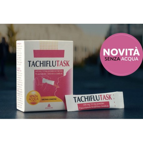 TACHIFLUTASK 10 BUSTINE 600MG + 10MG