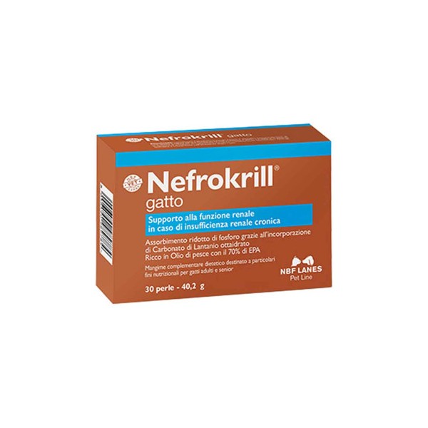 NEFROKRILL GATTO 30 PERLE