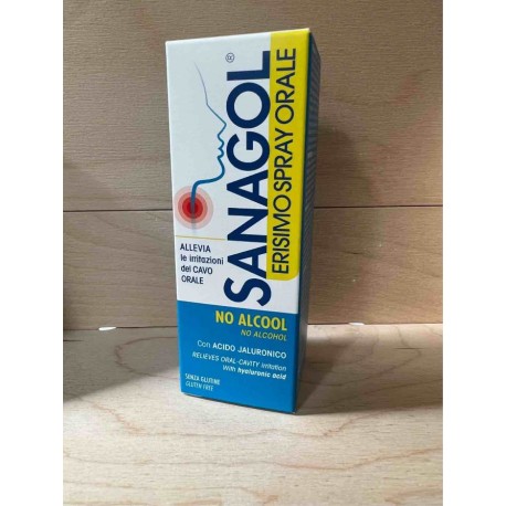 SANAGOL SPRAY ERISIMO 20 ML - SENZA ALCOOL