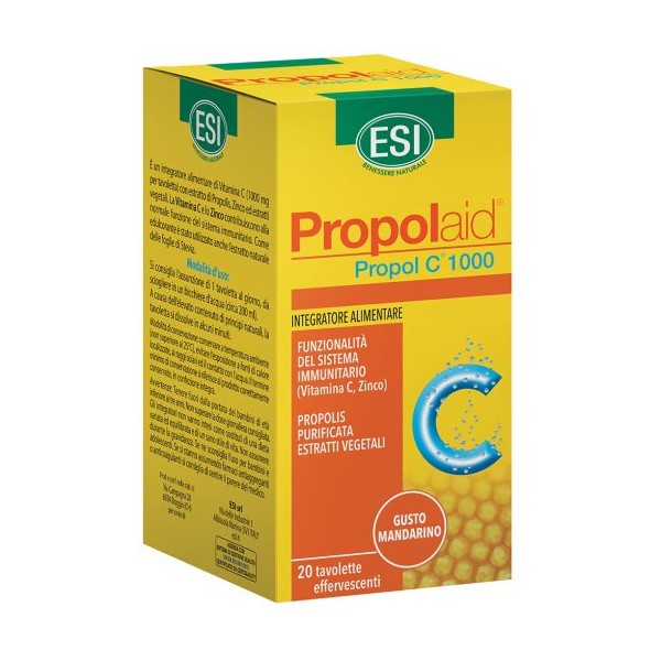 PROPOLAID PROPOL C 1000 20 TAVOLETTE EFFERVESCENTI