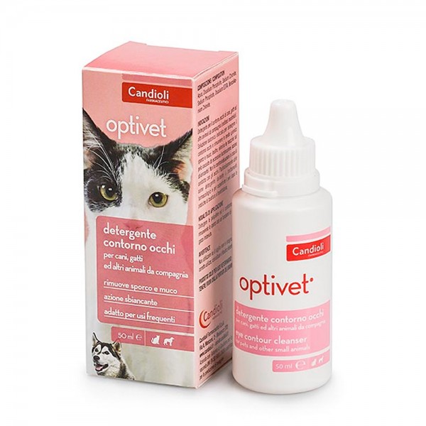 OPTIVET DETERGENTE OCCHI CANI GATTI 50 ML