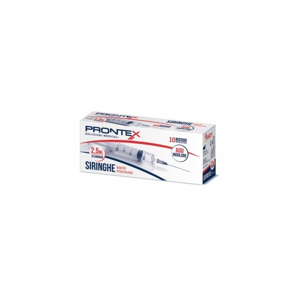 SIRINGA PRONTEX 2,5 ML 10 PZ