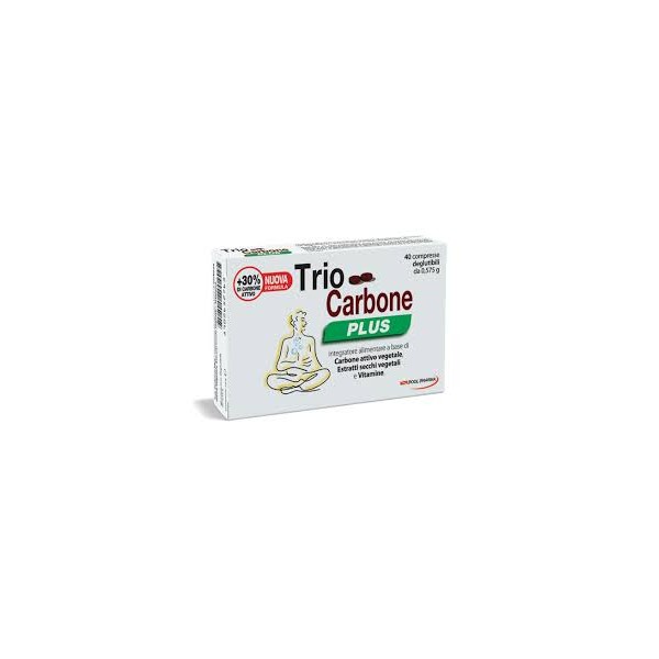 TRIOCARBONE PLUS 40 COMPRESSE