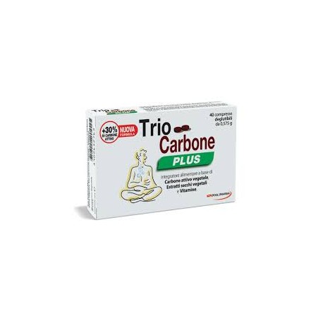 TRIOCARBONE PLUS 40 COMPRESSE