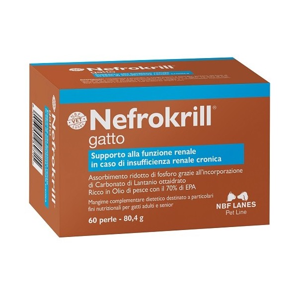 NEFROKRILL GATTO 60 PERLE